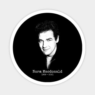 Tribute To Norm MacDonald // 90s Aesthetic Design Magnet